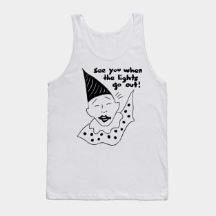 Mr Sandman, “See You When the Lights Go Out” cartoon by Kenneth Joyner Tank Top